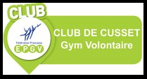 Logo Gymnastique Volontaire de Cusset